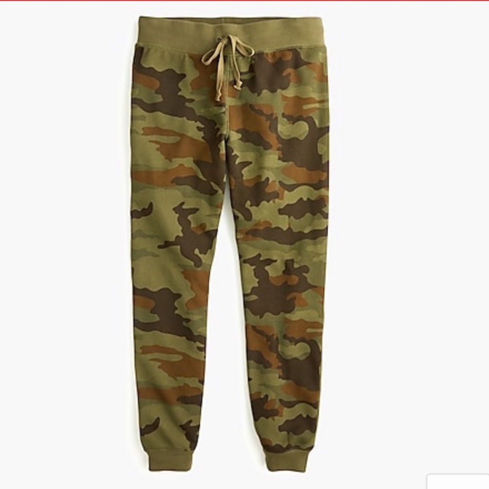 Camo sweatpants